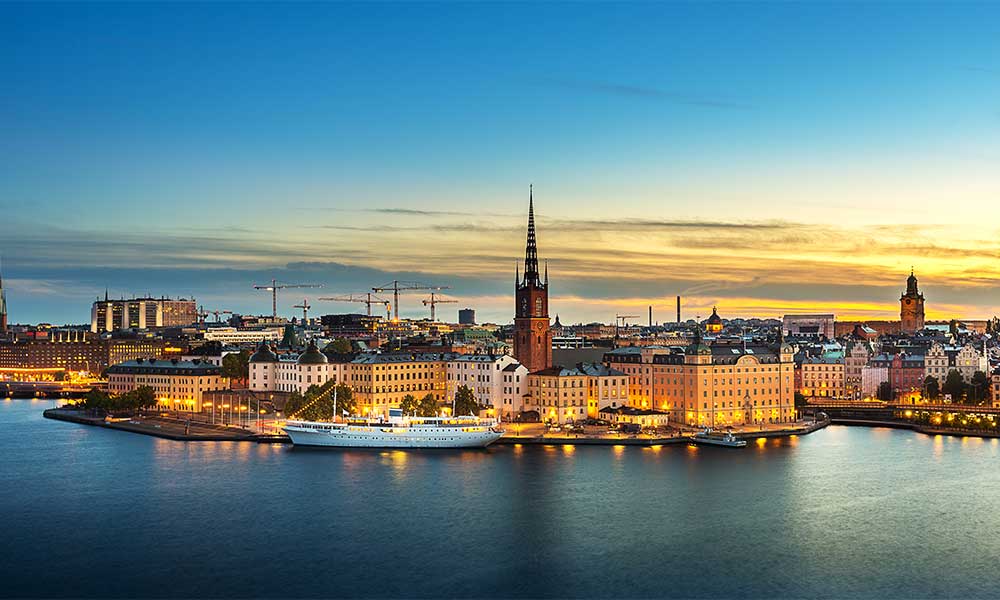 Utsiktsbild över Stockholm